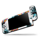 Retro Summer Pineapple v3 // Skin Decal Wrap Kit for Nintendo Switch Console & Dock, Joy-Cons, Pro Controller, Lite, 3DS XL, 2DS XL, DSi, or Wii - Vinyl Skin Wrap for Nintendo Switch 2, OLED, Lite, Pro Controller, Wii & Classic Handhelds