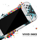 Retro Summer Pineapple v3 // Skin Decal Wrap Kit for Nintendo Switch Console & Dock, Joy-Cons, Pro Controller, Lite, 3DS XL, 2DS XL, DSi, or Wii - Vinyl Skin Wrap for Nintendo Switch 2, OLED, Lite, Pro Controller, Wii & Classic Handhelds