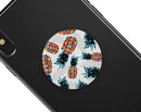 Retro Summer Pineapple v3 - Skin Kit for PopSockets and other Smartphone Extendable Grips & Stands