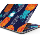 Retro Summer Pineapple v4 - Skin Decal Wrap Kit Compatible with the Apple MacBook Pro, Pro with Touch Bar or Air (11", 12", 13", 15" & 16" - All Versions Available)