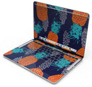 Retro Summer Pineapple v4 - Skin Decal Wrap Kit Compatible with the Apple MacBook Pro, Pro with Touch Bar or Air (11", 12", 13", 15" & 16" - All Versions Available)