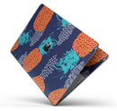 Retro Summer Pineapple v4 - Skin Decal Wrap Kit Compatible with the Apple MacBook Pro, Pro with Touch Bar or Air (11", 12", 13", 15" & 16" - All Versions Available)