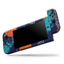 Retro Summer Pineapple v4 // Skin Decal Wrap Kit for Nintendo Switch Console & Dock, Joy-Cons, Pro Controller, Lite, 3DS XL, 2DS XL, DSi, or Wii - Vinyl Skin Wrap for Nintendo Switch 2, OLED, Lite, Pro Controller, Wii & Classic Handhelds