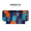 Retro Summer Pineapple v4 // Skin Decal Wrap Kit for Nintendo Switch Console & Dock, Joy-Cons, Pro Controller, Lite, 3DS XL, 2DS XL, DSi, or Wii - Vinyl Skin Wrap for Nintendo Switch 2, OLED, Lite, Pro Controller, Wii & Classic Handhelds