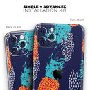 Retro Summer Pineapple v4 - Protective Skin Wrap & Decal – Compatible with iPhone SE to iPhone 17 Pro Max (All Models)