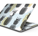 Retro Summer Pineapple v5 - Skin Decal Wrap Kit Compatible with the Apple MacBook Pro, Pro with Touch Bar or Air (11", 12", 13", 15" & 16" - All Versions Available)