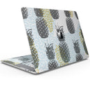 Retro Summer Pineapple v5 - Skin Decal Wrap Kit Compatible with the Apple MacBook Pro, Pro with Touch Bar or Air (11", 12", 13", 15" & 16" - All Versions Available)