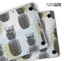 Retro Summer Pineapple v5 - Skin Decal Wrap Kit Compatible with the Apple MacBook Pro, Pro with Touch Bar or Air (11", 12", 13", 15" & 16" - All Versions Available)