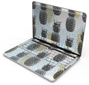 Retro Summer Pineapple v5 - Skin Decal Wrap Kit Compatible with the Apple MacBook Pro, Pro with Touch Bar or Air (11", 12", 13", 15" & 16" - All Versions Available)