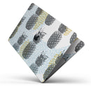 Retro Summer Pineapple v5 - Skin Decal Wrap Kit Compatible with the Apple MacBook Pro, Pro with Touch Bar or Air (11", 12", 13", 15" & 16" - All Versions Available)