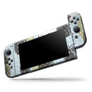 Retro Summer Pineapple v5 // Skin Decal Wrap Kit for Nintendo Switch Console & Dock, Joy-Cons, Pro Controller, Lite, 3DS XL, 2DS XL, DSi, or Wii - Vinyl Skin Wrap for Nintendo Switch 2, OLED, Lite, Pro Controller, Wii & Classic Handhelds