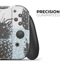 Retro Summer Pineapple v5 // Skin Decal Wrap Kit for Nintendo Switch Console & Dock, Joy-Cons, Pro Controller, Lite, 3DS XL, 2DS XL, DSi, or Wii - Vinyl Skin Wrap for Nintendo Switch 2, OLED, Lite, Pro Controller, Wii & Classic Handhelds