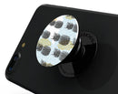 Retro Summer Pineapple v5 - Skin Kit for PopSockets and other Smartphone Extendable Grips & Stands