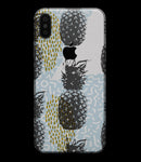 Retro Summer Pineapple v5 - iPhone XS MAX, XS/X, 8/8+, 7/7+, 5/5S/SE Skin-Kit (All iPhones Available)