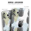 Retro Summer Pineapple v5 - Protective Skin Wrap & Decal – Compatible with iPhone SE to iPhone 17 Pro Max (All Models)