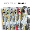 Retro Summer Pineapple v5 - Protective Skin Wrap & Decal – Compatible with iPhone SE to iPhone 17 Pro Max (All Models)