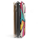 Retro Vector Sharp Shapes iPhone 6/6s or 6/6s Plus 2-Piece Hybrid INK-Fuzed Case