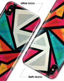 Retro Vector Sharp Shapes - iPhone X Clipit Case