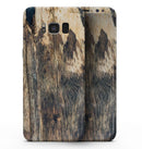 Rich Eroded Wood Planks - Samsung Galaxy S8 Full-Body Skin Kit