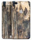 Rich Eroded Wood Planks - Skin-kit for the iPhone 8 or 8 Plus