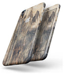 Rich Eroded Wood Planks - Skin-kit for the iPhone 8 or 8 Plus