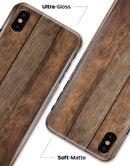 Rich Horizontal Porch Planks - iPhone X Clipit Case
