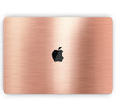 Rose Gold Digital Brushed Surface V2 - Skin Decal Wrap Kit Compatible with the Apple MacBook Pro, Pro with Touch Bar or Air (11", 12", 13", 15" & 16" - All Versions Available)