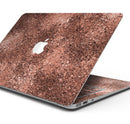 Rose Gold Liquid Abstract - Skin Decal Wrap Kit Compatible with the Apple MacBook Pro, Pro with Touch Bar or Air (11", 12", 13", 15" & 16" - All Versions Available)