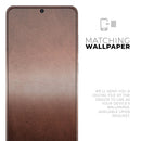 Rose Gold Cracked Surface V1 - Premium Vinyl Skin Decal for Samsung Galaxy S25 Ultra, S24, S23, S22 & All Galaxy S Models