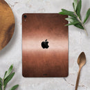 Rose Gold Cracked Surface V1 - Full Body Skin Decal for the Apple iPad Pro 12.9", 11", 10.5", 9.7", Air or Mini (All Models Available)