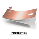 Rose Gold Digital Brushed Surface V1 - Premium Protective Decal Skin-Kit for the Apple Credit Card