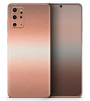 Rose Gold Digital Brushed Surface V1 - Premium Vinyl Skin Decal for Samsung Galaxy S25 Ultra, S24, S23, S22 & All Galaxy S Models