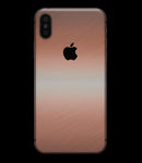 Rose Gold Digital Brushed Surface V1 - iPhone XS MAX, XS/X, 8/8+, 7/7+, 5/5S/SE Skin-Kit (All iPhones Available)