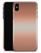 Rose Gold Digital Brushed Surface V1 - iPhone X Clipit Case