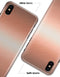 Rose Gold Digital Brushed Surface V1 - iPhone X Clipit Case