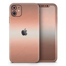 Rose Gold Digital Brushed Surface V1 - Protective Skin Wrap & Decal – Compatible with iPhone SE to iPhone 17 Pro Max (All Models)