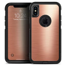 Rose Gold Digital Brushed Surface V2 - Skin Kit for the iPhone OtterBox Cases