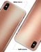 Rose Gold Digital Brushed Surface V2 - iPhone X Clipit Case