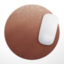 Rose Gold Digital Falling Glitter// WaterProof Rubber Foam Backed Anti-Slip Mouse Pad for Home Work Office or Gaming Computer Desk