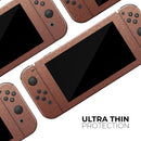 Rose Gold Digital Falling Glitter // Skin Decal Wrap Kit for Nintendo Switch Console & Dock, Joy-Cons, Pro Controller, Lite, 3DS XL, 2DS XL, DSi, or Wii - Vinyl Skin Wrap for Nintendo Switch 2, OLED, Lite, Pro Controller, Wii & Classic Handhelds