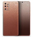 Rose Gold Digital Falling Glitter - Premium Vinyl Skin Decal for Samsung Galaxy S25 Ultra, S24, S23, S22 & All Galaxy S Models
