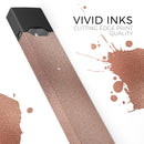 Rose Gold Digital Foiled Surface V1 - Premium Decal Protective Skin-Wrap Sticker compatible with the Juul Labs vaping device