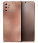 Rose Gold Digital Foiled Surface V1 - Premium Vinyl Skin Decal for Samsung Galaxy S25 Ultra, S24, S23, S22 & All Galaxy S Models