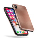 Rose Gold Digital Foiled Surface V1 - iPhone X Swappable Hybrid Case