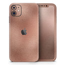 Rose Gold Digital Foiled Surface V1 - Protective Skin Wrap & Decal – Compatible with iPhone SE to iPhone 17 Pro Max (All Models)