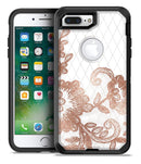 Rose Gold Lace Pattern 10 - iPhone 7 Plus/8 Plus OtterBox Case & Skin Kits