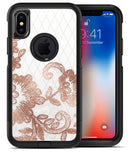 Rose Gold Lace Pattern 10 - iPhone X OtterBox Case & Skin Kits