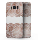 Rose Gold Lace Pattern 11 - Samsung Galaxy S8 Full-Body Skin Kit