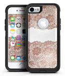 Rose Gold Lace Pattern 11 - iPhone 7 or 8 OtterBox Case & Skin Kits