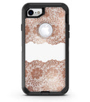Rose Gold Lace Pattern 11 - iPhone 7 or 8 OtterBox Case & Skin Kits